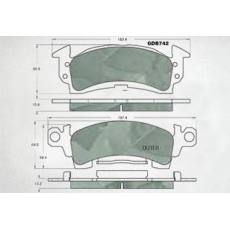 GDB742剎車片