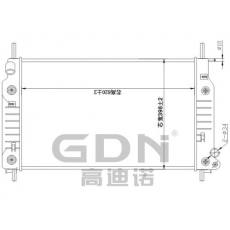 GDN.6.FD.026A-32 福特 鋁質(zhì)散熱器