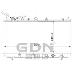 GDN.6.MA.002M-23 馬自達 鋁質(zhì)散熱器