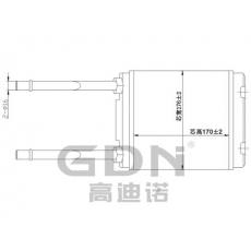 GDN.7.OP.002H-40 歐寶 暖風(fēng)機水箱