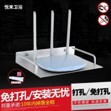 免打孔創(chuàng)意墻上電視機(jī)頂盒架置物架客廳路由器收納盒壁掛臥室隔板